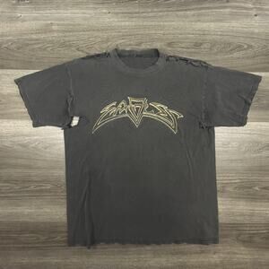 Vintage Eagles Shirt Mens Large Black Faded Hell Freezes Over Tour Thrashed 90s